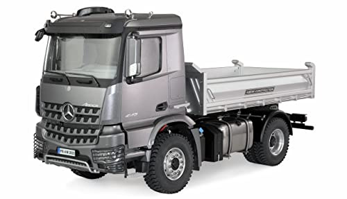 Amewi 22615 Mercedes-Benz Arocs Hydraulik Muldenkipper Basic-Version 4x2 1:14 RTR grau