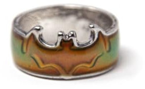 Cornelissen Ring für Kinder - Stimmungsring Fledermaus - Ø 1,8 cm