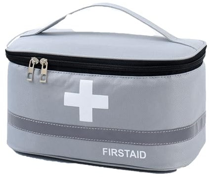 QiuShuiDr Erste-Hilfe-Rucksack-Tasche, Notfall-Rucksack, Leeres Reflektierendes Streifenfach-Design/Notfall, Medizinisches Trauma, Ersthelfer-Aufbewahrung Und Tragbare Box (Color : A, Size : L)