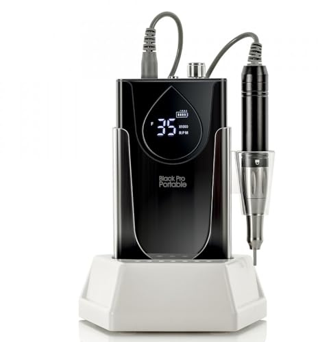 Fraise à ongles professionnelle rechargeable et de poche 35 000 silencieuse