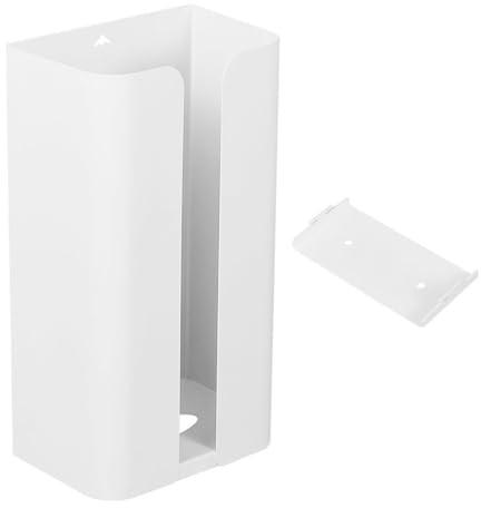 Scatola Per Fazzoletti Ad Aspirazione Magnetica, Dispenser Per Carta Per Montaggio a Parete in Acciaio al Carbonio, Dispenser Per Fazzoletti Magnetici con Supporto Per Sacco della Spazzatura Ad Ampia