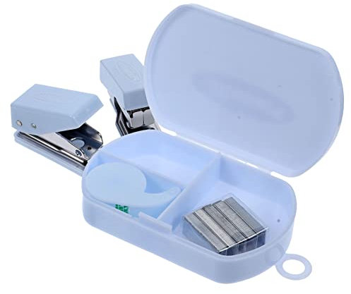 PLAFOPE 1satz Tragbarer Tape Cutter Multifunktions-stapler Scrapbook Werkzeugset Mit Nähnadel Kompaktes Scrapbooking Und -projekte Für Büro Und Schule