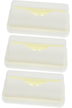 Sosoport 3pièces Distributeur De Sacs Poubelles Mural Organisateur De Sacs Plastique pour Cuisine Salle De Bain Boîte De Rangement Adhésive sans Perçage