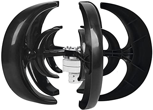 AKLOSIPY Kit de Viento de 800 W, 5 Generadores con Motor de CA para Solar y Diseño Versátil (24V)