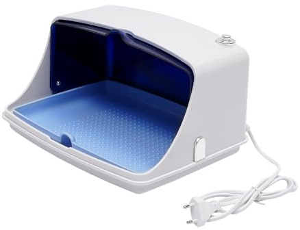 Sterilisateur Uv Materiel Esthetique 5W Avec Réglage de La Minuterie | Boîte Désinfection Uv, Temps Désinfection 30min, L'espace 24.5*20*14cm, Pour Salon de Coiffure, Spa, Salon
