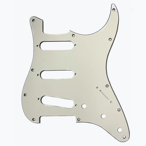 pg-0552 – 050 Parchment Pickguard FOR STRAT