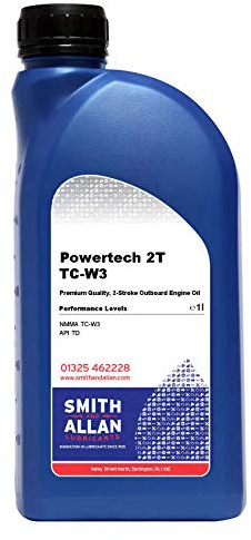 TC-W3 TCW3 2-Stroke Marine Oil Two Stroke Outboard Engine Oil 1 Litre 1L