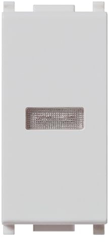 Vimar 14386.B.SL Plana Spia per unità di segnalazione 1 modulo, LED escluso
