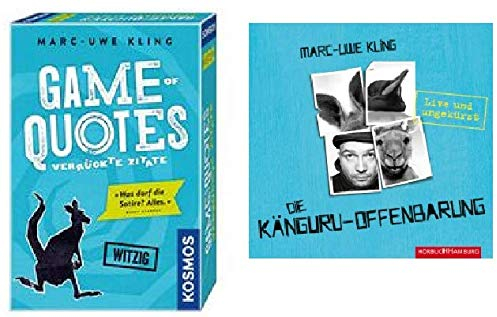 NN. Game of Quotes & Die Känguru Offenbarung 6 CD's von Marc Uwe Kling