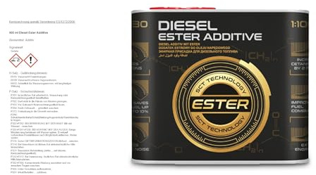 MANNOL 500ml Diesel Ester Additive Complex Antiwear For All Types Of Diesel Fuel