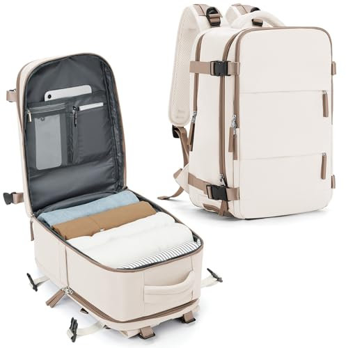 SZLX Zaino Ryanair 40x30x20 Donna Zaino da Viaggio 40x30x20 Wizzair Bagaglio a Mano Uomo per Laptop da 14 Pollici Borse da Cabina Easyjet con Porta Scarpe