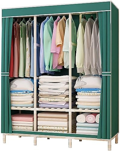 Tragbarer Kleiderschrank, Stoff-Kleiderschrank, einfacher Stoff-Kleiderschrank, offener Eck-Kleiderschrank, Zusammenbau von Zuhause, Kleiderschrank, Aufbewahrung, Trennwand, Aufbewahrungssch
