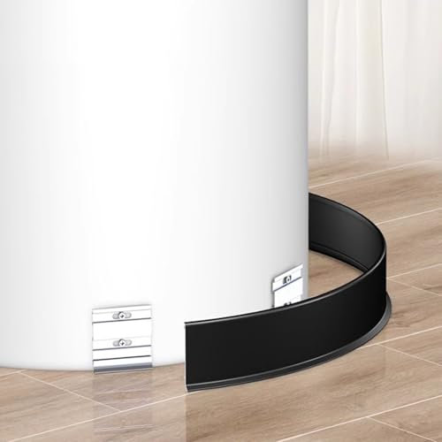 Sockelleiste Sockelleisten Fussleisten Flexible Sockelleistenleisten mit Zubehör, Aluminium Wandverkleidung für runde Ecken, Garage/ Badezimmer Fußbodenleiste für Wohnzimmer/ Flur/ Schränke(L 43ft/13m