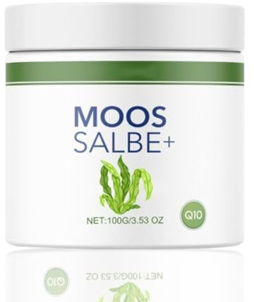 Moossalbe Gesicht Falten Testsieger, Moossalbe Plus, Antifaltencreme Soforteffekt Moos Salbe, Hautreparatur Moossalbe, Mooscreme gegen Falten Gesicht, Antifaltencreme (1)