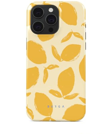 BURGA Handyhülle für iPhone 15 Pro Max – Unisex Hybrid-Schutzhülle mit stoßdämpfendem TPU & kratzfester Außenschale, erhöhter Displayrand, MagSafe-kompatibel, kabelloses Laden, stylisches Design