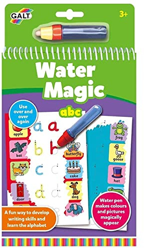 Galt Toys, Water Magic - ABC, Colouring Books for Children, Ages 3 Years Plus