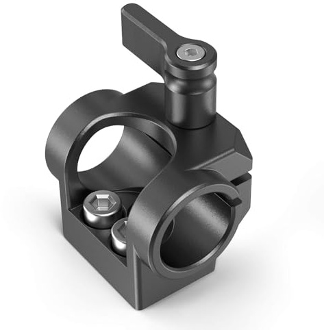 SMALLRIG 15mm Stangenklemme für EVF Mount & Mikrofonhalterung – 1995 | Universelle 15mm Stangenklemme