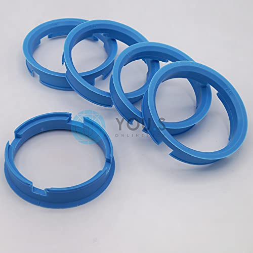 10 x ZENTRIERRINGE DISTANZRING für ALUFELGEN Z15D 72,6-64,1 mm Brock, Keskin, Tuning, Motec, Oxigin, RC, Tomason, Wheelworld, Advanti
