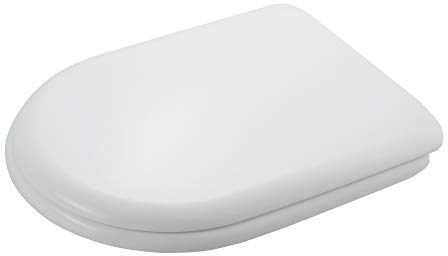 Inbagno Copriwater Dedicato Ideal Standard Serie Fiorile Bianco Compatibile al 100% in Termoindurente