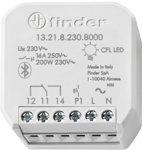 FINDER RELE' MULTIFUNZIONE CONNESSO 1 SCAM Yesly 16A 250V 13218230B00