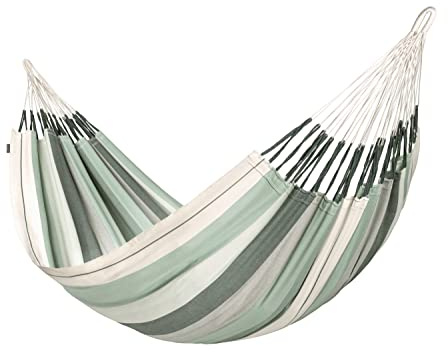 LA SIESTA® Modesta oliv – klassisk hängmatta king size av ekologisk bomull