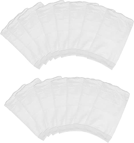 Pool Staubsauger Mikrofilterbeutel kompatibel mit POOL BLASTER Water Tech Catfish, Max CG, Aqua Broom und anderen Pool Blaster Staubsauger austauschen Mikrofilterbeutel modell P30X022MF(20er Pack)