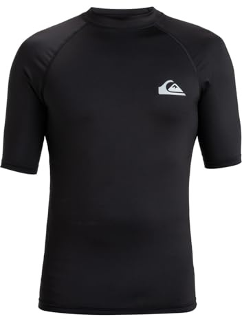 Quiksilver Everyday - Camiseta de Surf de Manga Corta con Protección Solar UPF 50 para Hombre