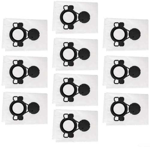 10 Pack Dust Bags Fit For Nilfisk 107419593 ATTIX 33/44 Robot Vacuum Cleaner Reusable and Washable Filter Bags Spare Parts