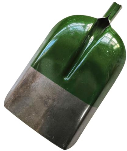 BESPORTBLE Outil de Plantation Seau à Cendres de cheminée écope de Terre de Culture écope d'alimentation Pelle Outil de Jardin déneigeuse Cheveux Courts Métal Outils de Jardin Le Fer