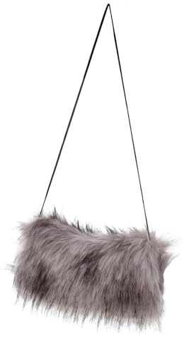 HANABASS Winterlicher Damen Handwärmer Muff Aus Weichem Kunstfell Warm Stylish Und Waschbar Als Geschenk Für Kalte Tage Zum Schutz Der Hände
