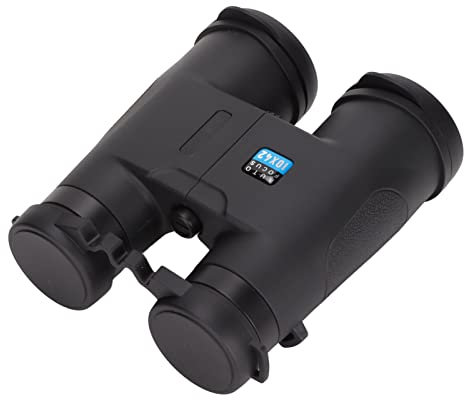 YJYJY Binoculares para Adultos, binoculares 10x42 Impermeables, compactos, con Enfoque automático y Conector para trípode, binoculares para observación de Aves, Caza, Senderismo, Escalada y Viajes