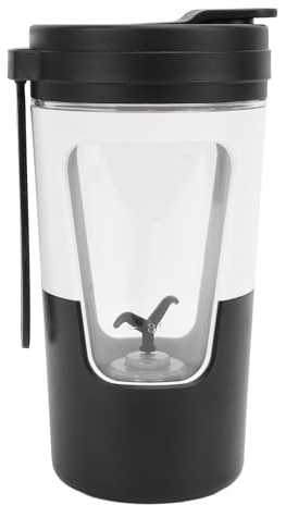 KIMISS Tasse d'agitation Auto-Agitation de 430 ML, Tasse de Mélange électrique Rechargeable USB, 7000 TR/Min de Grande Vitesse, IPX5 Résistant à l'eau, de café Portable pour Les Shakes
