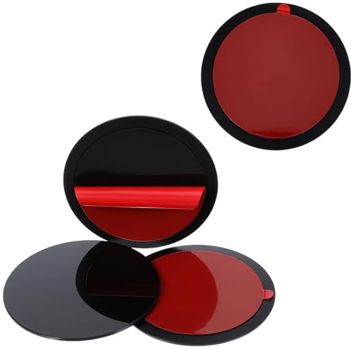 MBAIYO 4Pcs Dashboard Pad Mounting Disk for Suction Cup Phone Mount | Round Double-Sided Pads, 3.15 Ultra Sticky Heat-Resistant, Replacement Disc for Car, Dashboard Phone Holder, GPS Holder
