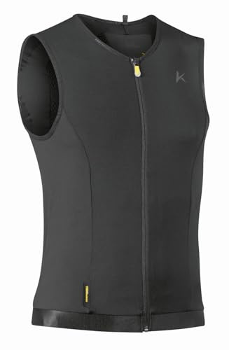 Komperdell Ultraflex Air Back Protector for Men, Size: S, Colour: Black/Yellow