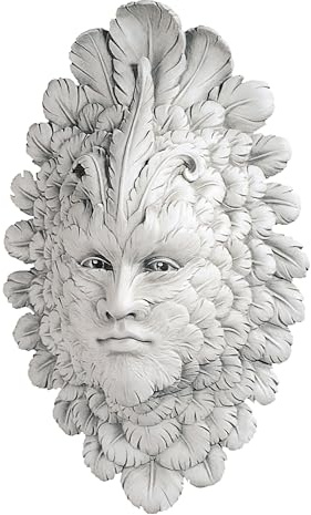 Design Toscano OS69872 närvaro av Carnevale Greenman väggskulptur