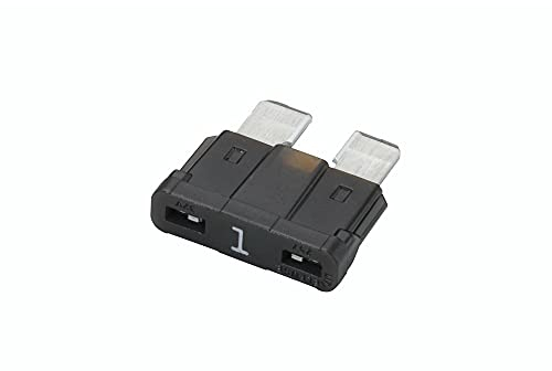 HELLA 8JS 711 683-831 Fusible - Fusible ATO - 1A - negro - Cant.: 5