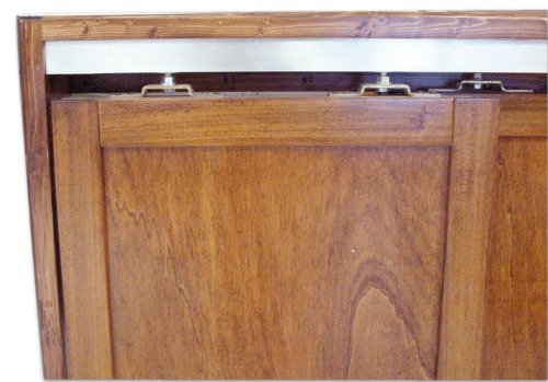 Binario per porta scorrevole completo di accessori misura 150 cm portata 40 kg