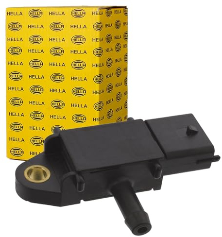 HELLA 6PP 009 409-071 Sensor, Abgasdruck - 3-polig - geschraubt | Kompatibel mit: CHEVROLET CRUZE, CRUZE Schrägheck, CRUZE Station Wagon, OPEL ASTRA H Kasten/Kombi, ASTRA J, ASTRA J Caravan