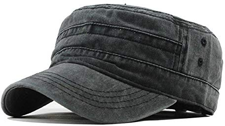 Klassische Premium Army Cap Military Style Armee Hut Männer Low Profile Sommer 100% Baumwolle Einstellbare Hut Armee Plain Flat Cadet Baseball Cap Retro Maler Unisex