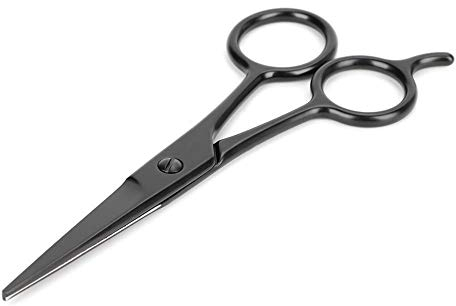 Atyhao - Tijeras pequeñas para el aseo, 4.8 in peluquería peluquería Barba Ceja Bigote Cizalla Barbero Maquillaje cosmético Corte de pelo Herramienta de cortadoras de pelo