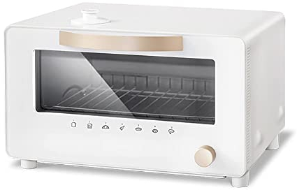 MXXHFC Horno de Vapor eléctrico multifunción de 10 l, Horno eléctrico con Pantalla táctil, convección, ala para Hornear en el hogar, Horno eléctrico pequeño al Vapor, táctil electrónico