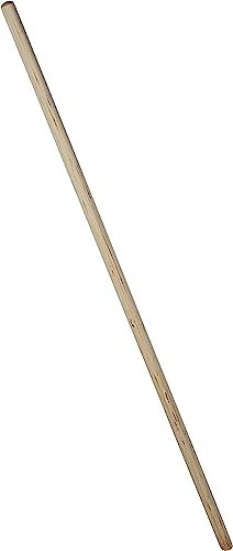 Wooden Broom Handle Stick Wood Broomstick/Wooden Pole for Floor Mop Handle Brush Broom - 15/16 (23mm 24mm) 4ft (1200mm) Handles (25)