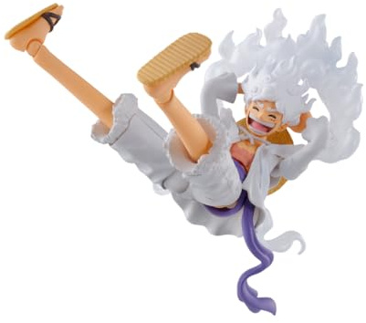 One Piece S.H. Figuarts Actionfigur Monkey D. Ruffy Gear 5 15 cm