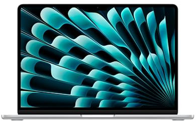 Apple laptop MacBook Air 13 con chip M3 (2024): display Liquid Retina 13,6, memoria unificata 16GB, archiviazione SSD 512GB, videocamera FaceTime HD 1080p, Touch ID; Argento