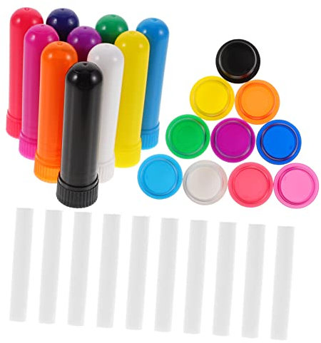 minkissy 5 Sets Schlagfeste Röhrchen Strohhalme Für Ätherische Öle Sticks 10 Stück * 5