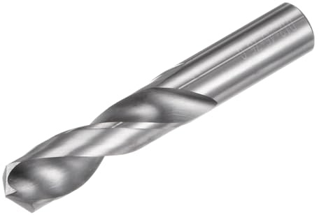 QUARKZMAN Forets en Carbure de Tungstène C2/K20, 12mm, Tige Droite, Outil de Perçage pour Acier Inoxydable, Aluminium, Fer, Métal, Plastique