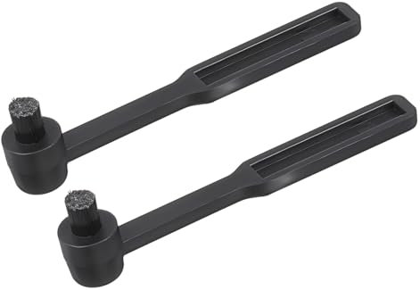 Vaguelly 2piezas Cepillo De Limpieza Para Agujas De Tocadiscos Unidades Limpiador De Discos De Vinilo Kit De Limpieza Multifuncional