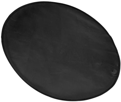 Happyyami Tapis De Brasero Rond Ignifuge Réutilisable Protection Chaleur Antidéversement pour Barbecue Camping Extérieur