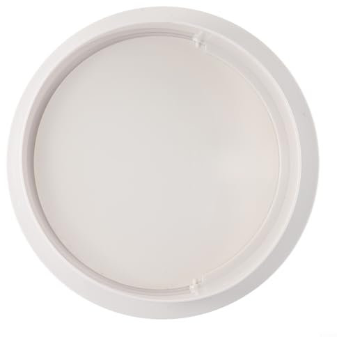Clapet anti-retour de conduit de ventilation en plastique ABS - Accessoire de connecteur de conduit d'air - Pour ventilation - Installation facile (200 mm)