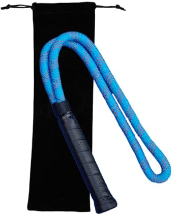 kowaku Cuerda de Tenis para Entrenamiento, Herramienta de Práctica, Incluye Bolsa para Almacenamiento, Azul